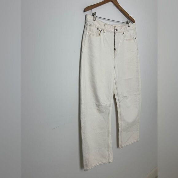 NEW Madewell The Darted Barrel-Leg Vintage Canvas 100% Cotton Jeans Size 29 - Picture 6 of 13